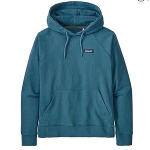 Patagonia Women's organic Teal Hoodie
